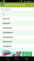 English To Dutch Dictionary পোস্টার