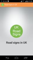 UK Road and Traffic Signs الملصق