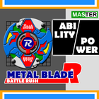 Metal Blade Battle Rush R Zeichen