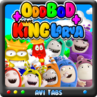 Oddbod and King Larva-icoon