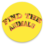 Find The Animals: Word Search أيقونة