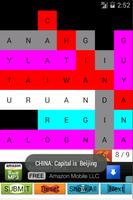 Find the Country: Word Search capture d'écran 1