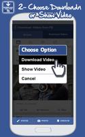 Fast Facebook Video Downloader screenshot 1