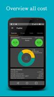 Fuel log & Cost Tracking app पोस्टर