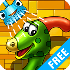 Dino Bath & Dress Up (FREE) icône