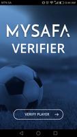 MySAFA Player Verifier Plakat