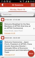 برنامه‌نما APTAC 2015 عکس از صفحه