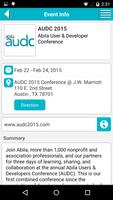 AUDC 2015 screenshot 1