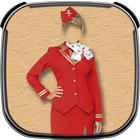 Air Hostess Photo Suit Editor иконка