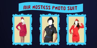 Air Hostess Photo Suit Editor plakat