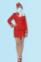 1 Schermata Air Hostess Photo Suit Editor