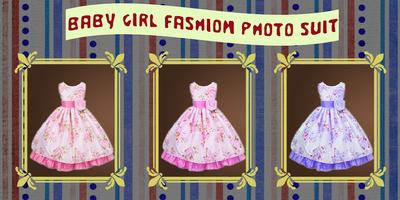 Baby Girl Fashion Photo Suit постер