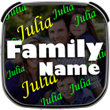 Family Name Live Wallpaper icône