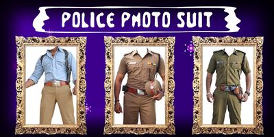 Police Suit Photo Editor Cartaz