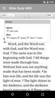 برنامه‌نما World English Bible Study عکس از صفحه