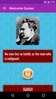 Friedrich Nietzsche Quotes plakat