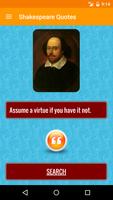 William Shakespeare Quotes постер