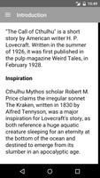 برنامه‌نما The Call of Cthulhu Lovecraft عکس از صفحه