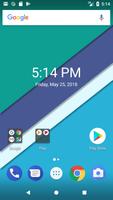 Digital Clock Widget الملصق