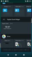 Digital Clock Widget تصوير الشاشة 1