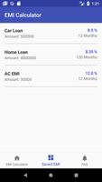EMI Interest Calculator ภาพหน้าจอ 1