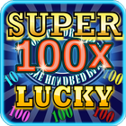 100x slot machine super chance icône