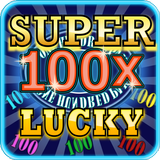 100x slot machine super chance icône