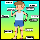 Learn English Body Parts ikon