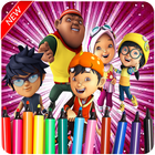 Boboiboy Coloring For Kids आइकन