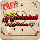 Karambol-Carom Offline 3D ไอคอน