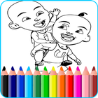 Upin Ipin Coloring أيقونة