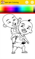 Upin Ipin Coloring الملصق