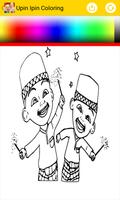 Upin Ipin Coloring تصوير الشاشة 1