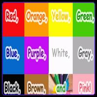 Learn Colors For Kids Affiche