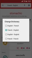 برنامه‌نما French Dictionary, English French, French English عکس از صفحه