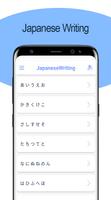 L'écriture Alphabet japonais Affiche