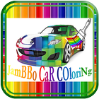 Color Cars and car drawing game أيقونة