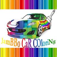 Color Cars and car drawing game poster