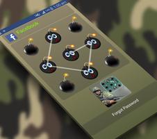 Military Bomb Pattern Applock screenshot 2