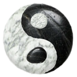 Black White Stone Meditation icône