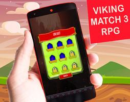 Viking Gems: Match 3 RPG Puzzles Blast captura de pantalla 1