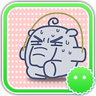 Stickey Cartoon Elephant 2 icon