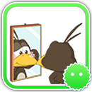 Stickey Cute Little Crow APK