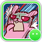 Stickey Cold Joke Rabbit 2 icône