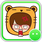 Stickey Cute HK Girl আইকন