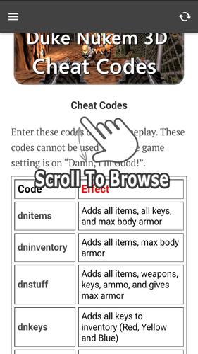 Cheats For Duke Nukem 3d For Android Apk Download