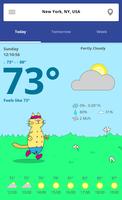 Weather foreKitty Cartaz