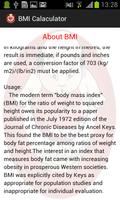 BMI Pocket Calculator Ekran Görüntüsü 3