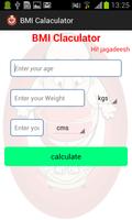 BMI Pocket Calculator screenshot 1