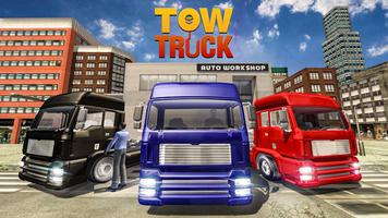 Tow Truck Car Transporter Game syot layar 2